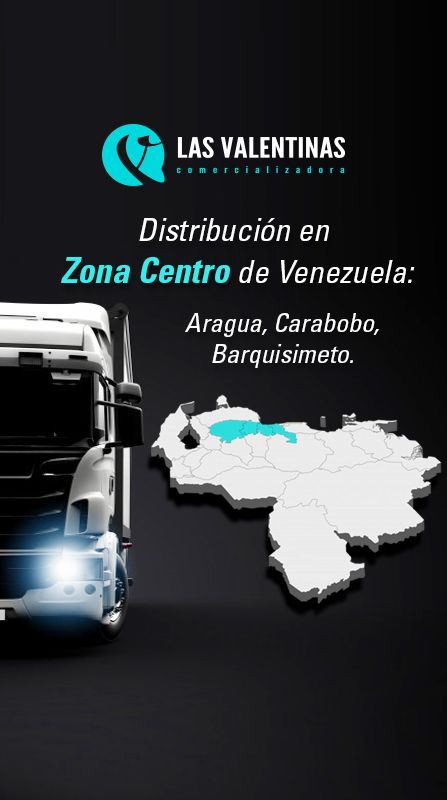 Mapa de distribución en la Zona Centro de Venezuela